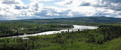 Pelly River bei Pelly Crossing